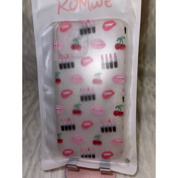 Lips & Cherry Print iPhone 12 Pro Max Case 🍒 - Picture 10 of 17